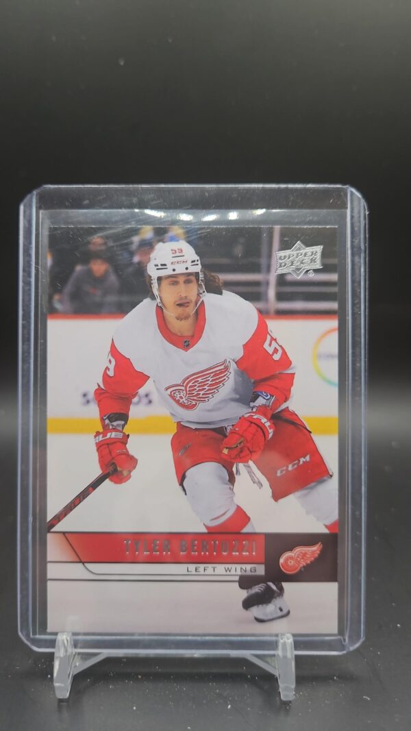 2020-21 Upper Deck Tribute Tyler Bertuzzi T-26 Detroit Red Wings