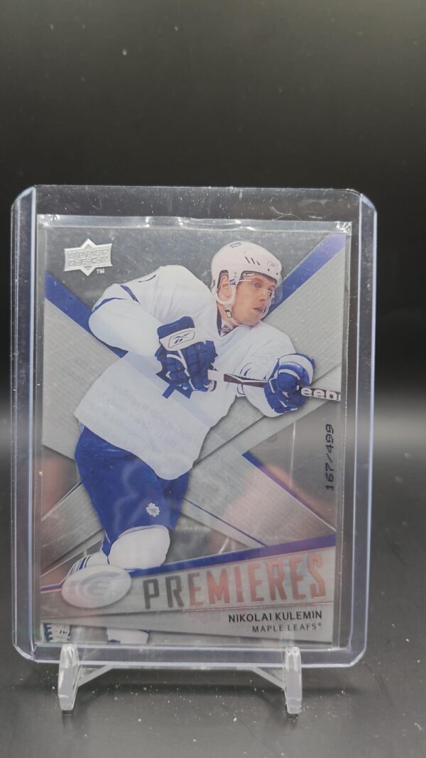 2008-09 UPPER DECK ICE NIKOLAI KULEMIN #165 /499 ICE PREMIERES