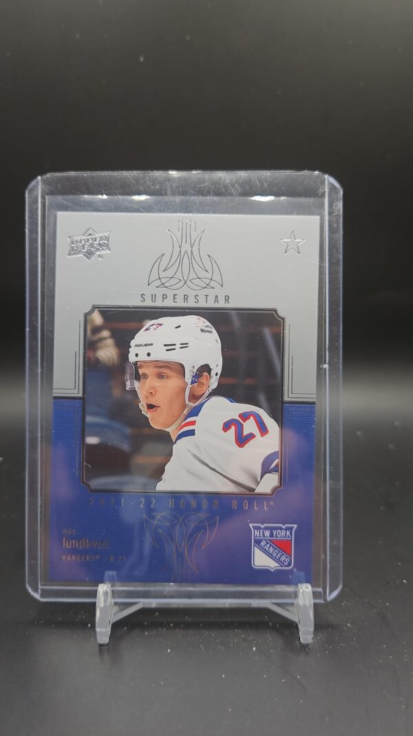 21-22 Upper Deck Honor Roll Superstar Nils Lundkvist HR-68