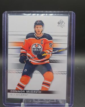 2019-2020 SP Authentic upper deck #19  Connor McDavid