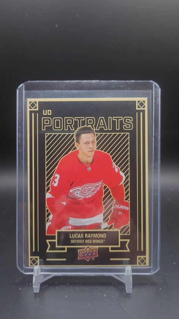 Lucas Raymond UD PORTRAITS 2022-23 Upper Deck Series 1 Hockey #P-2 NHL