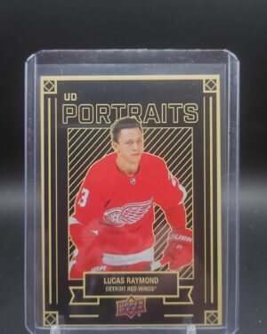 2022-23 UD Portraits Lucas Raymond #P-2 NHL card