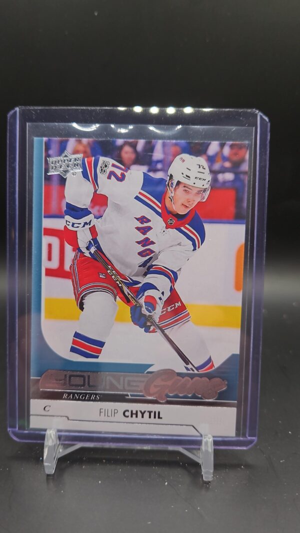 2017-18 Upper Deck Young Guns Filip Chytil #227 Rookie