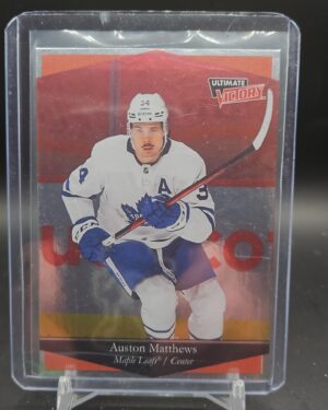 2020-21 Upper Deck Auston Matthews # UV-1 Ultimate Victory