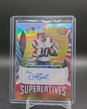 2021 Illusions Damiere Byrd Superlatives Auto #SU-40 Patriots