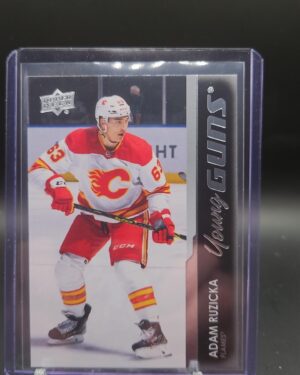 2021-22 Upper Deck Adam Ruzicka Young Guns#465 Calgary Flames