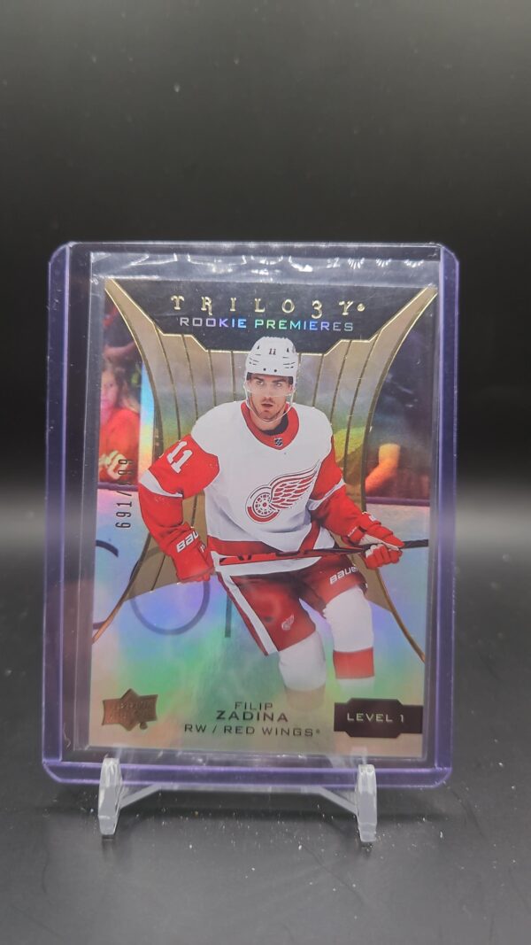 2019-20 UPPER DECK TRILOGY FILIP ZADINA #78 /999 ROOKIE PREMIERES