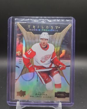 2019-20 UPPER DECK TRILOGY FILIP ZADINA #78 /999 ROOKIE PREMIERES