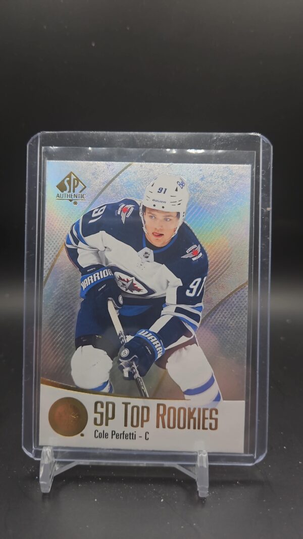 2021-22 SP Authentic Top Rookies #TR-33 Cole Perfetti