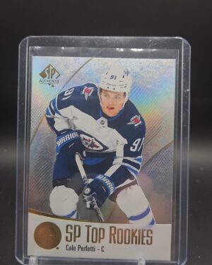2021-22 SP Authentic Top Rookies #TR-33 Cole Perfetti
