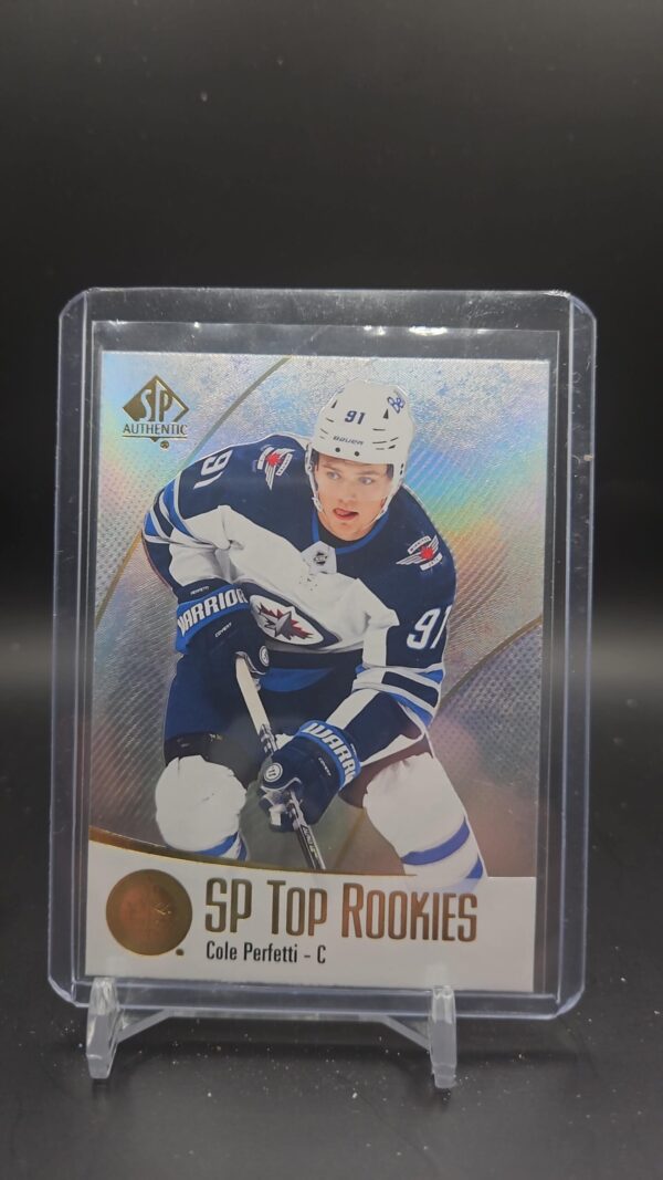 2021-22 SP Authentic Top Rookies #TR-33 Cole Perfetti