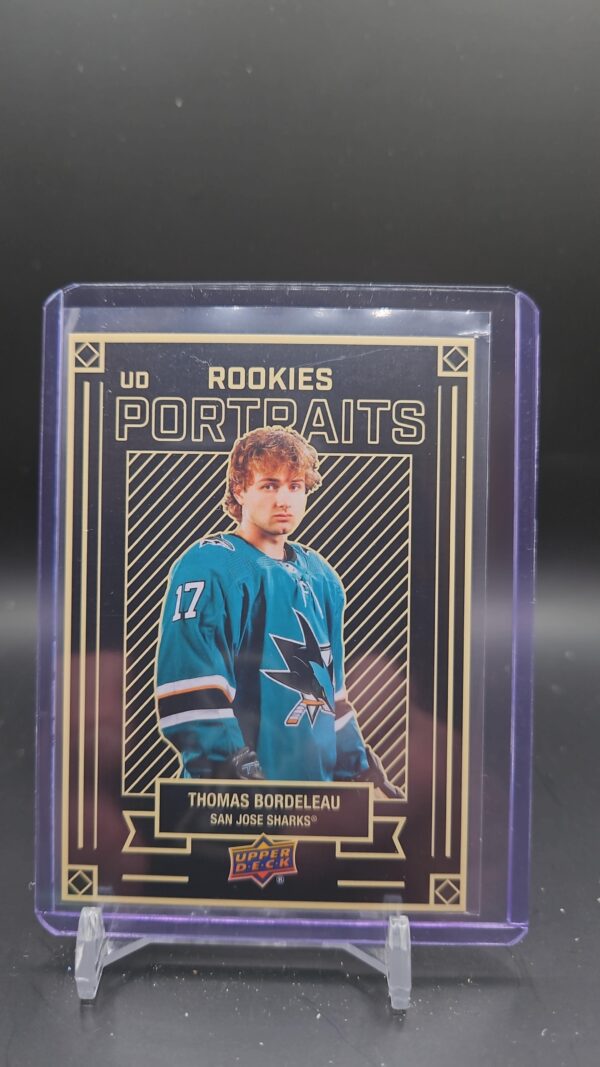 2022/23 Upper Deck Rookies Portraits Thomas Bordeleau#P-72