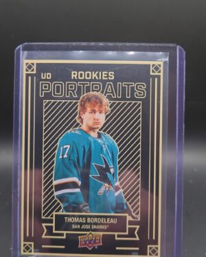 2022/23 Upper Deck Rookies Portraits Thomas Bordeleau#P-72