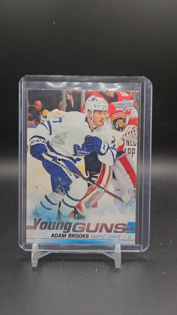 2019-20 Upper Deck Young Guns Adam Brooks #526Toronto Maple Leafs