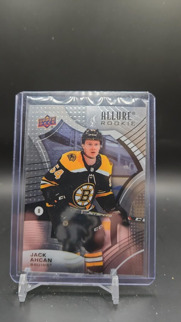 2021-22 Upper Deck Allure Rookie Jack Ahcan #137 Boston Bruins