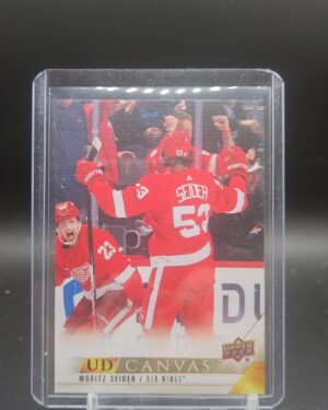 2022-23 Upper Deck Series 1 UD Canvas MORITZ SEIDER #C32 Detroit