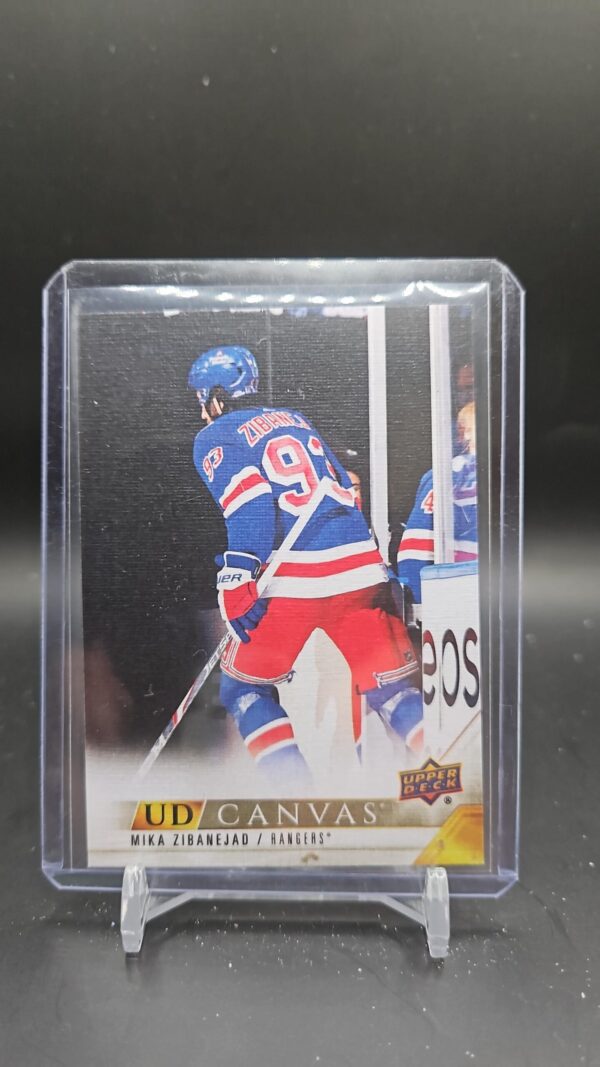 2022-23 Upper Deck Canvas Mika Zibanejad # C-55