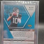 2020 Panini Mosaic Orange Reactive Prizm RC LAVISKA SHENAULT JR# 217 - Image 2