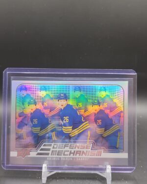 Rasmus Dahlin 2022-23 Series 1 Defense Mechanism #DM-11 Buffalo Sabres