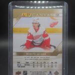 2022-23 Upper Deck Series 1 UD Canvas MORITZ SEIDER #C32 Detroit - Image 2
