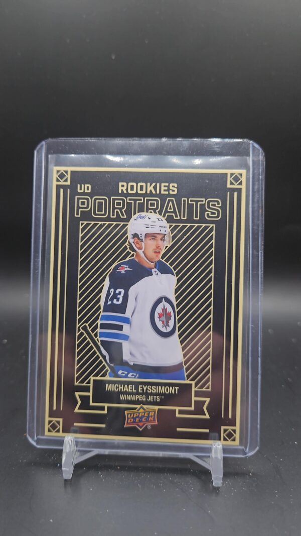 2022-23 Upper Deck UD Portraits Michael Eyssimont Rookie #P-47 Winnipeg Jets