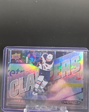 2019-20 Overtime Hockey Clappers James Neal #C12 Oilers card