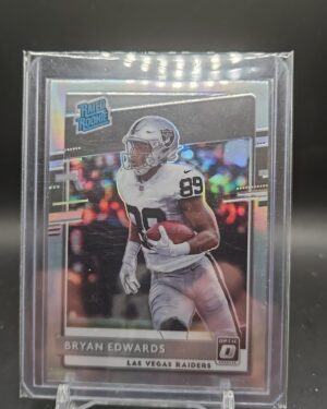 Bryan Edwards 2020 Panini Optic Rated Rookie Silver Prizm #178