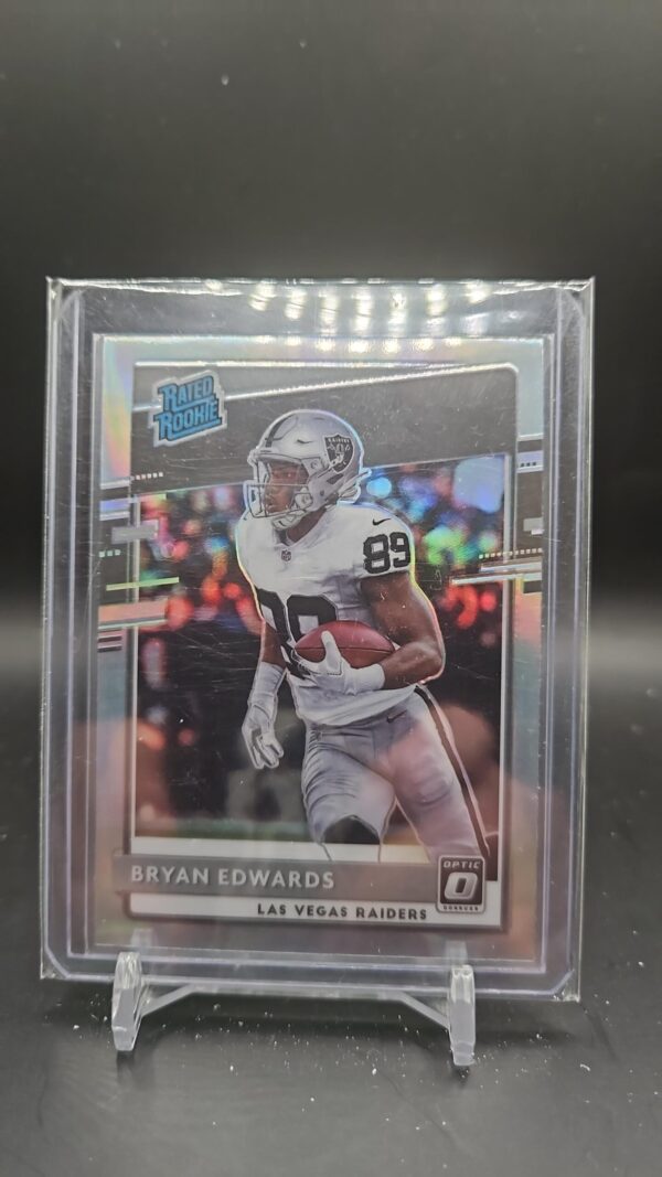 Bryan Edwards 2020 Panini Optic Rated Rookie Silver Prizm #178