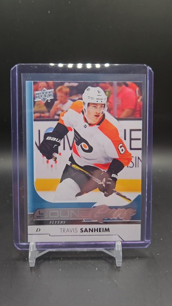 2017-18 Upper Deck Series 1 Young Guns Travis Sanheim Flyers #214