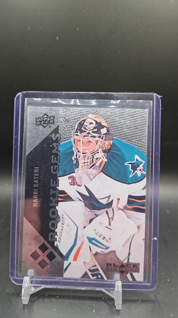 2011-12 Upper Deck Black Diamond Rookie Gems Harri Sateri #243