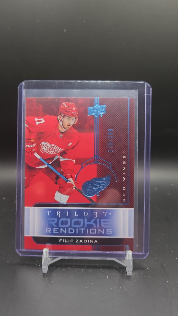 Filip Zadina 2019-20 Upper Deck Trilogy Renditions Blue #/399