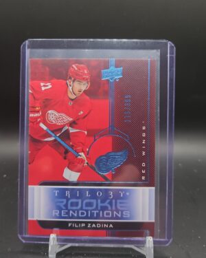 Filip Zadina 2019-20 Upper Deck Trilogy Renditions Blue #/399
