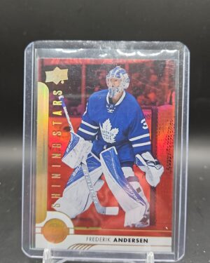 2017-18 Upper Deck Shining Stars - Red Frederik Andersen #SSG-6