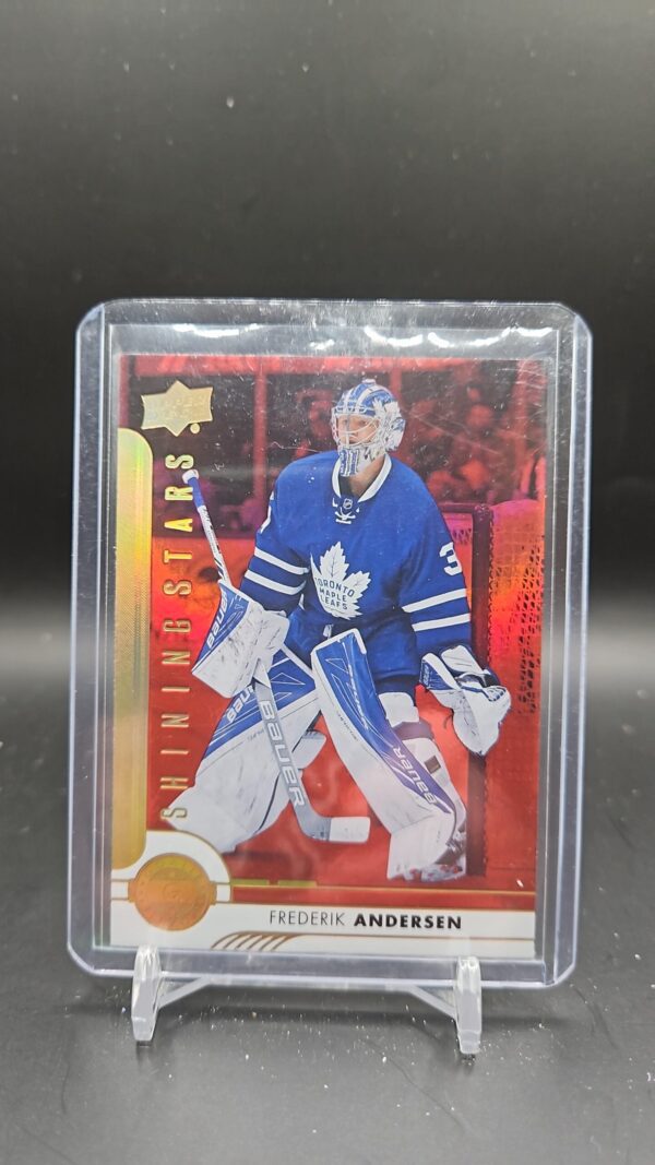 2017-18 Upper Deck Shining Stars - Red Frederik Andersen #SSG-6