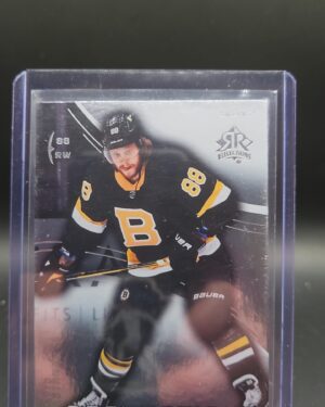 2020-21 Upper Deck Extended Series Reflections David Pastrnak #3 Boston Bruins