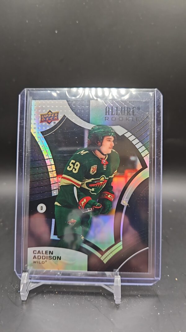 2021-22 Upper Deck Allure Black Rainbow Calen Addison Rookie #133