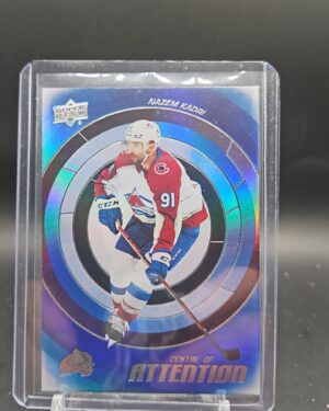 2022-23 Upper Deck CENTRE OF ATTENTION #1 NAZEM KADRI series1