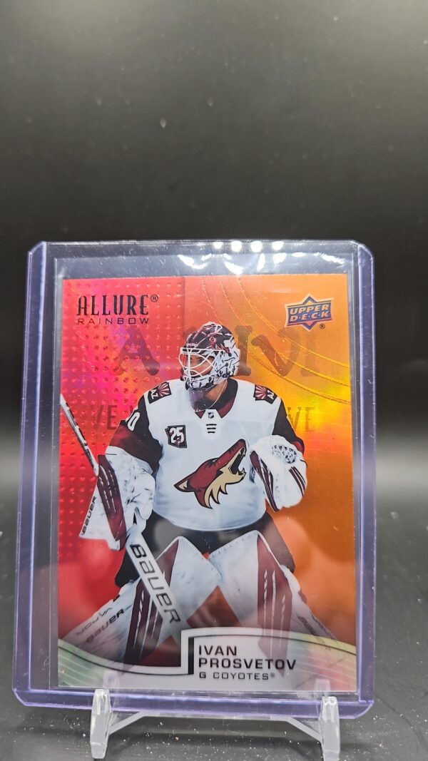 2021-22 UPPER DECK RED/ORANGE RAINBOW #R-31 Ivan Prosvetov