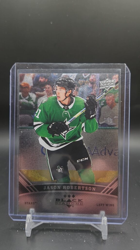 2022-23 Extended 2006-07 Black Diamond Retro Star Jason Robertson #BD-31 Dallas Stars hockey card