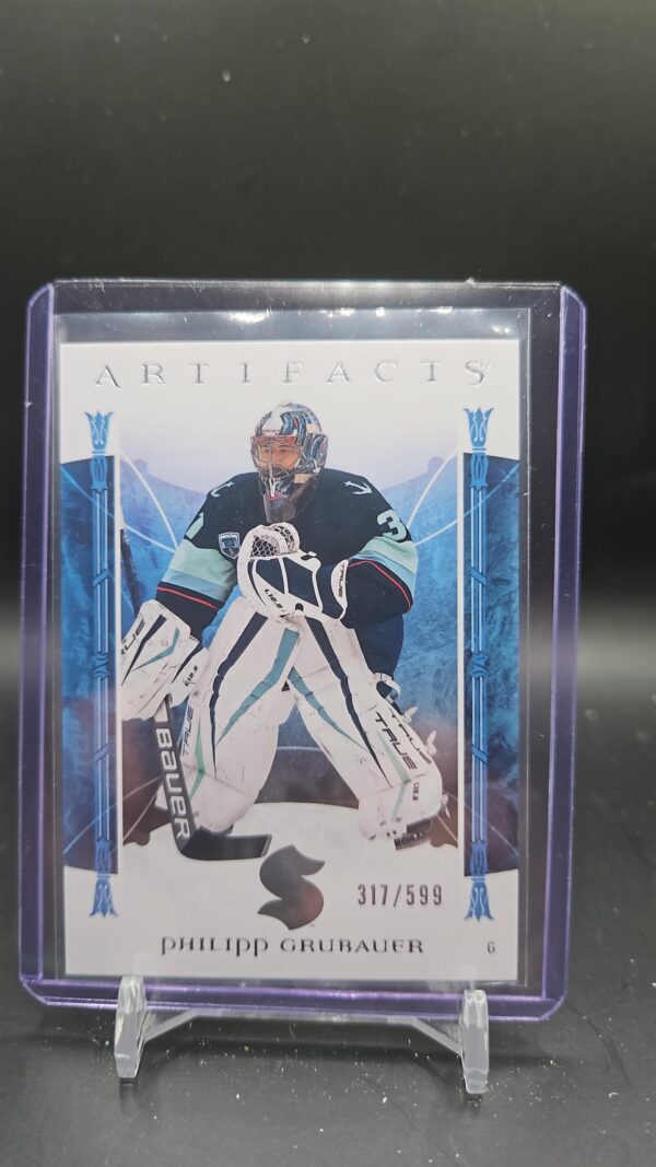 2022-23 Upper Deck Artifacts #142 Philipp Grubauer /599 Seattle Kraken