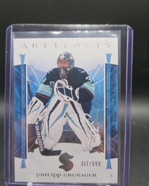 2022-23 Artifacts Philipp Grubauer #142 /599 Kraken card
