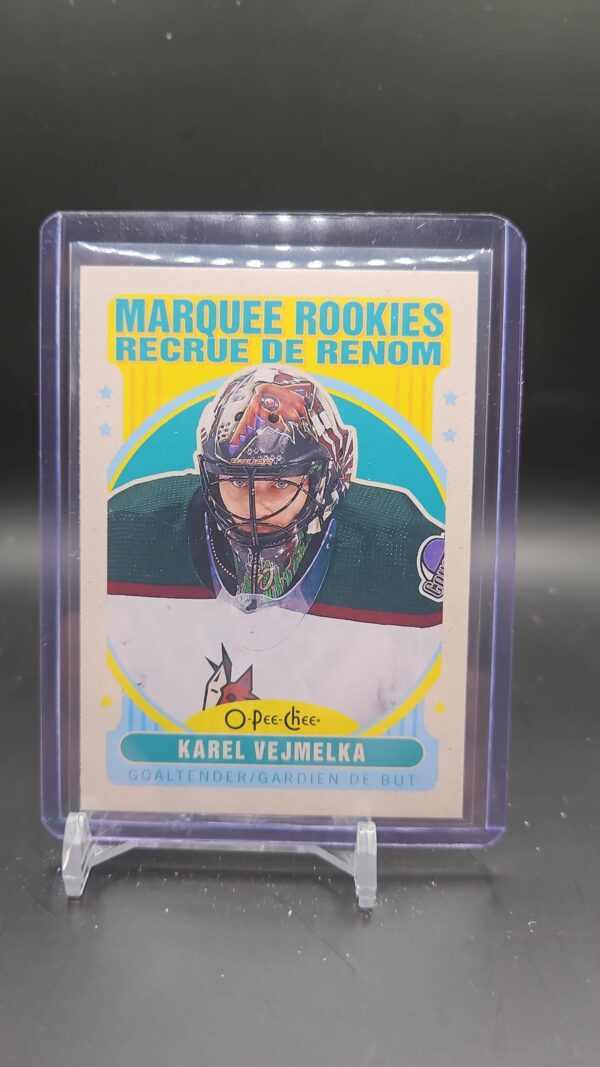 2021-22 O-Pee-Chee Retro #647 Karel Vejmelka Rookie RC