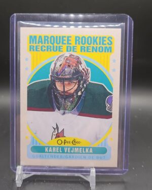 2021-22 O-Pee-Chee Retro #647 Karel Vejmelka Rookie RC