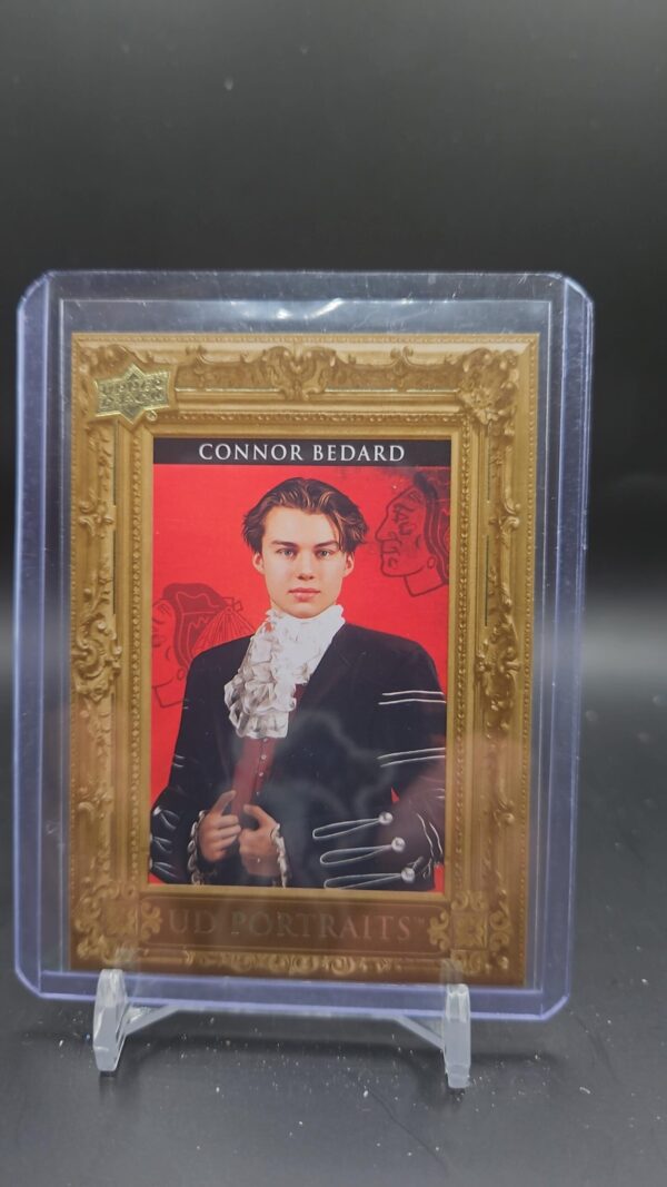 2023-24 Upper Deck Series 2 Connor Bedard Upper Deck Portrait