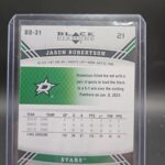 2022-23 Extended Series 2006-07 Black Diamond 3 Retro Star #BD-31 Jason Robertson - Image 2