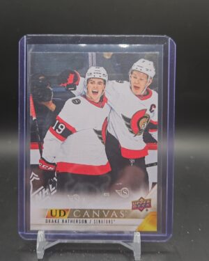 2022-23 Upper Deck Drake Batherson UD Canvas C56 Ottawa Senators