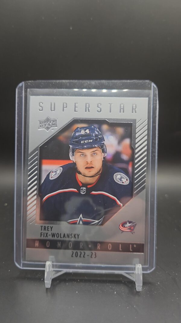 Trey Fix-wolansky 2022-23 upper deck series 2 superstar honor roll #hr57