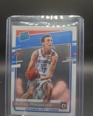 2020-21 Panini Optic ALEKSEJ POKUSEVSKI Rated Rookie Oklahoma City Thunder