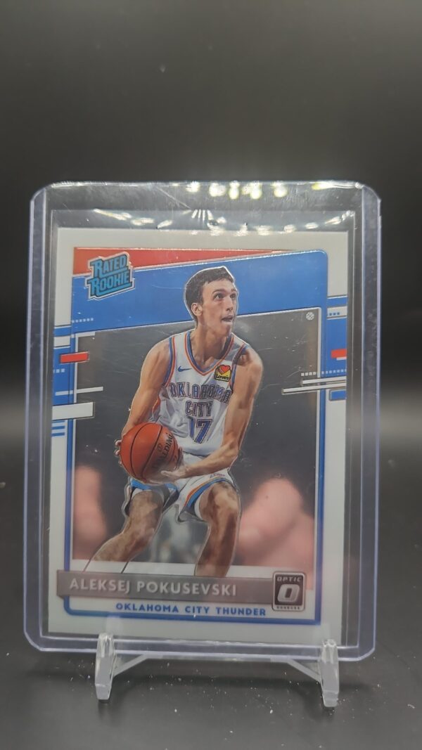 2020-21 Panini Optic ALEKSEJ POKUSEVSKI Rated Rookie Oklahoma City Thunder