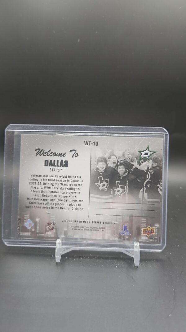 2022-23 Upper Deck Welcome To Dallas Stars #WT-10 - Image 2